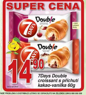 Hruška 7days croissant nabídka