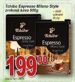 Hruška Káva tchibo nabídka