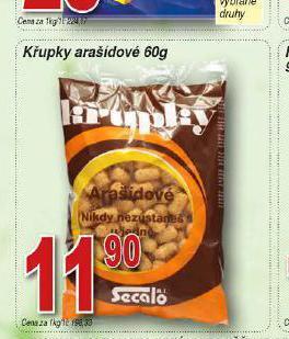 Hruška Křupky arašídové nabídka