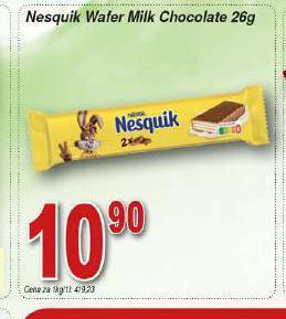 Nesquik wafer milk chocolate