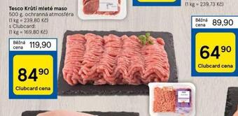 Tesco Krůtí mleté maso nabídka