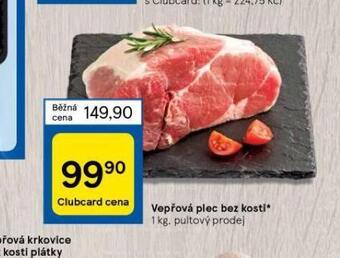 Vepřová plec bez kosti