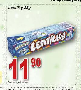 Hruška Lentilky nabídka