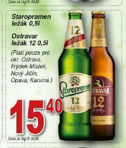 Hruška Pivo staropramen nabídka