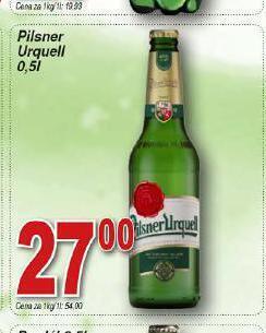 Hruška Pivo pilsner urquell nabídka