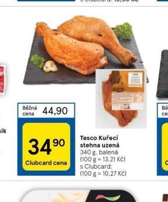 Tesco Kuřecí stehna uzená nabídka