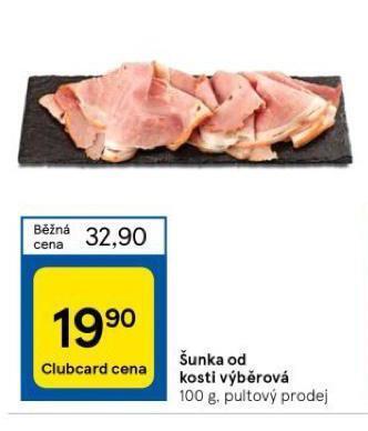 Šunka od kosti výběrová