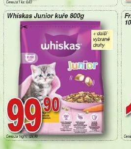 Hruška Whiskas kapsičky pro kočky nabídka