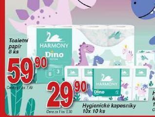 Hruška Harmony toaletní papír nabídka