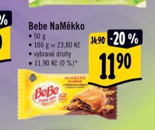 Albert Bebe naměkko nabídka