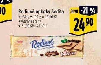 Albert Rodinné oplatky sedita nabídka