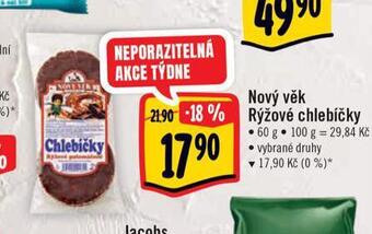 Albert Nový věk rýžové chlebíčky nabídka