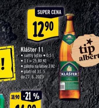 Albert Pivo klášter nabídka