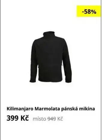 Kilimanjaro Marmolata pánská mikina