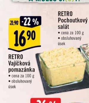 Albert Vajíčková pomazánka nabídka