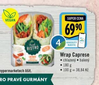 Albert Wrap caprese nabídka