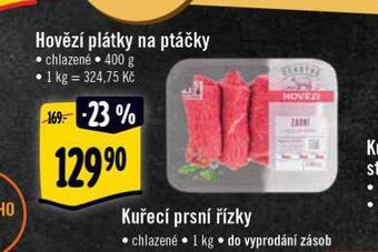 Albert Hovězí plátky na ptáčky nabídka