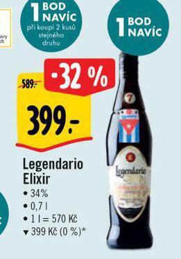 Albert Legendario elixir nabídka