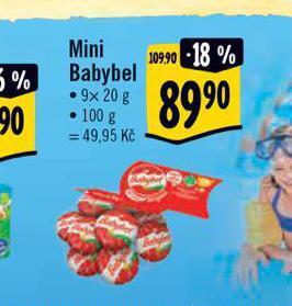 Albert Mini babybel nabídka