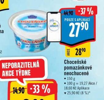 Albert Choceňské tradiční pomazánkové nabídka