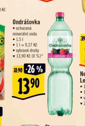 Albert Ondrášovka nabídka