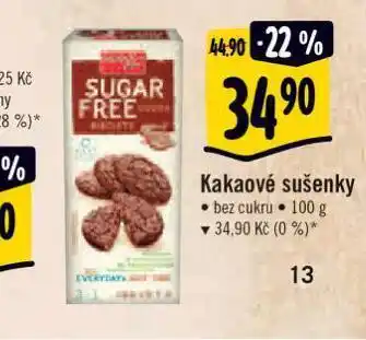Albert Kakaové sušenky nabídka
