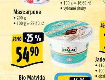 Albert Mascarpone nabídka