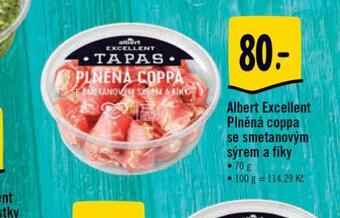 Albert Plněná coppa se smetanovým sýrem a fíky nabídka