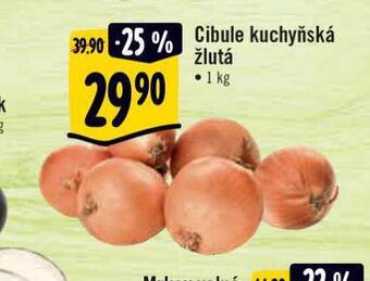 Albert Cibule kuchyňská žlutá nabídka
