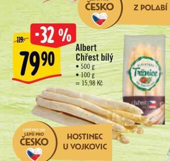 Albert Chřest bílý nabídka