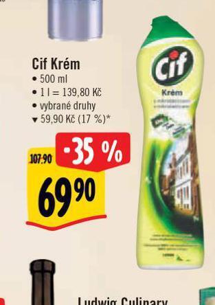 Albert Cif krém nabídka