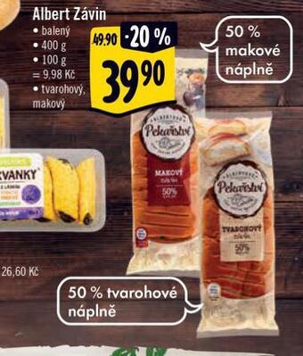 Albert Závin nabídka