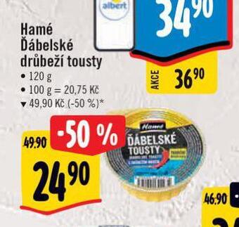 Albert Hamé ďábelské tousty nabídka