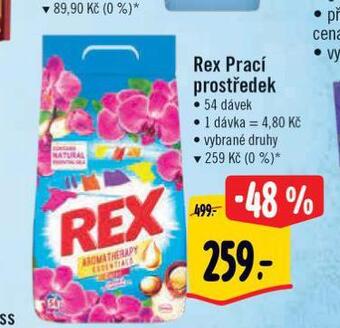 Albert Rex prací prostředek nabídka