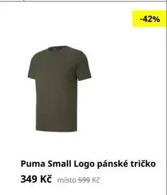 Hervis Puma Small Logo pánské tričko nabídka