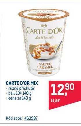 Makro Carte d'or mix 140 g nabídka