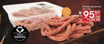 Jip Klobása gril jemná, 100 g nabídka