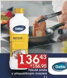 Jip Debic tekutá směs s přepuštěným máslem, 1 l nabídka