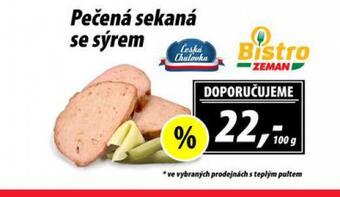ZEMAN Pečená sekaná se sýrem nabídka