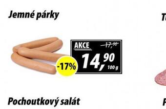 ZEMAN Jemné párky nabídka