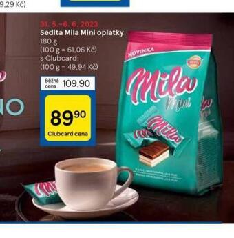 Tesco Sedita mila mini oplatky nabídka