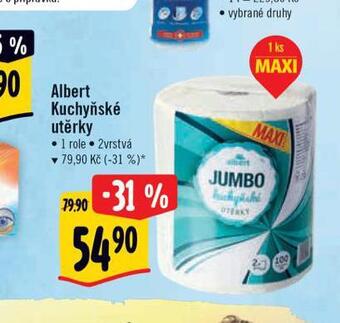 Albert Kuchyňské utěrky nabídka