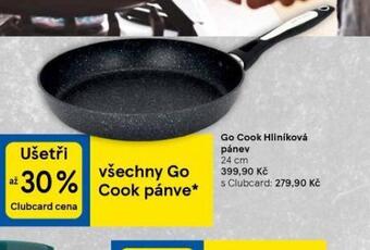 Tesco Go cook hliníková pánev 24 cm nabídka