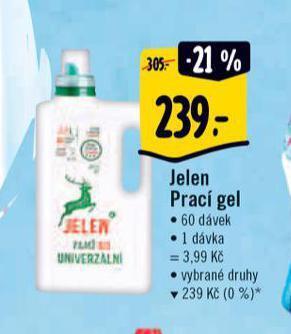 Albert Jelen prací gel nabídka