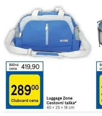 Tesco Cestovní taška nabídka