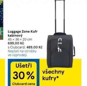 Tesco Kufr kabinový nabídka