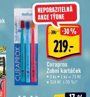 Albert Curaprox zubní kartáček nabídka