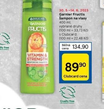Tesco Garnier fructis šampon nabídka