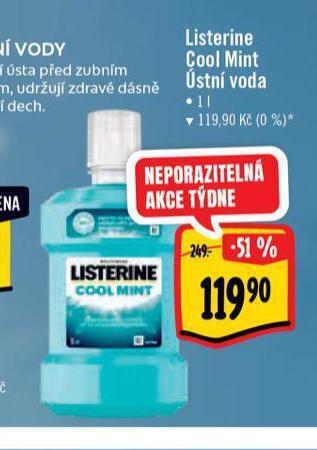 Albert Listerine ústní voda nabídka