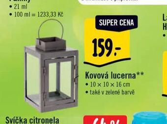 Albert Kovová lucerna nabídka